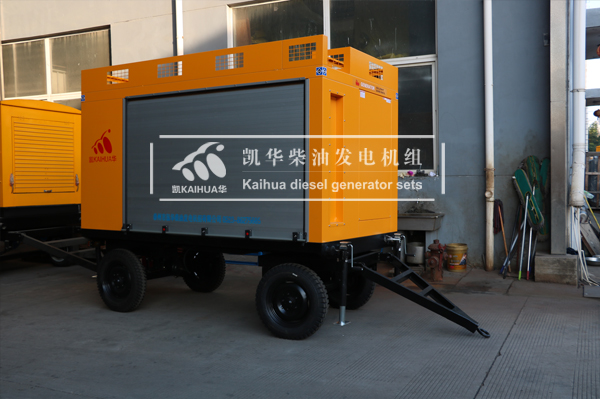 甘肅工程200KW移動(dòng)式發(fā)電機(jī)組成功出廠(chǎng)
